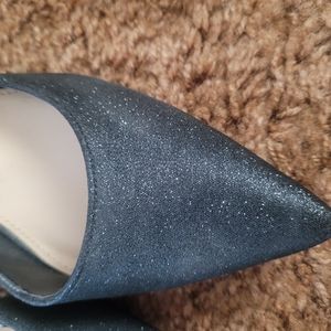 Nina D'Orsay Glitter Stilletos NWT